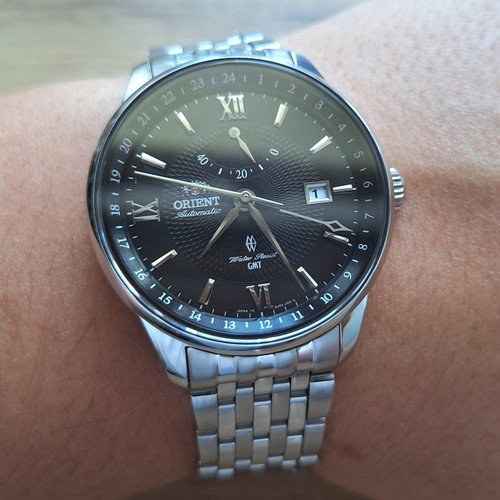 Orologio nos orient - gmt, con