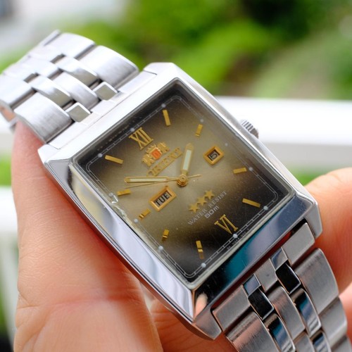 Orologio orient quadrato oro - orologio,
